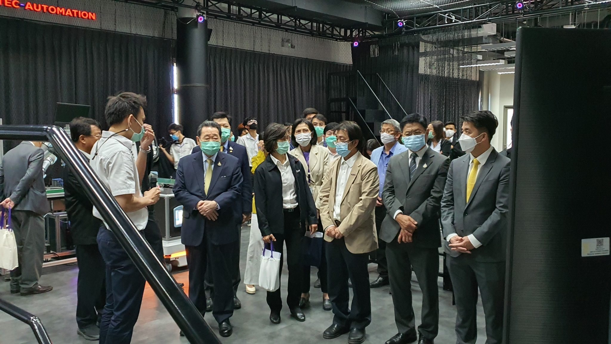 C.P. Group visited ARIA center