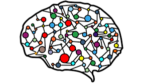 Brain icon illustration representing cognition