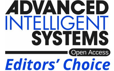 Our article is selected for Advanced Intelligent Systems Editors’ Choice series.
