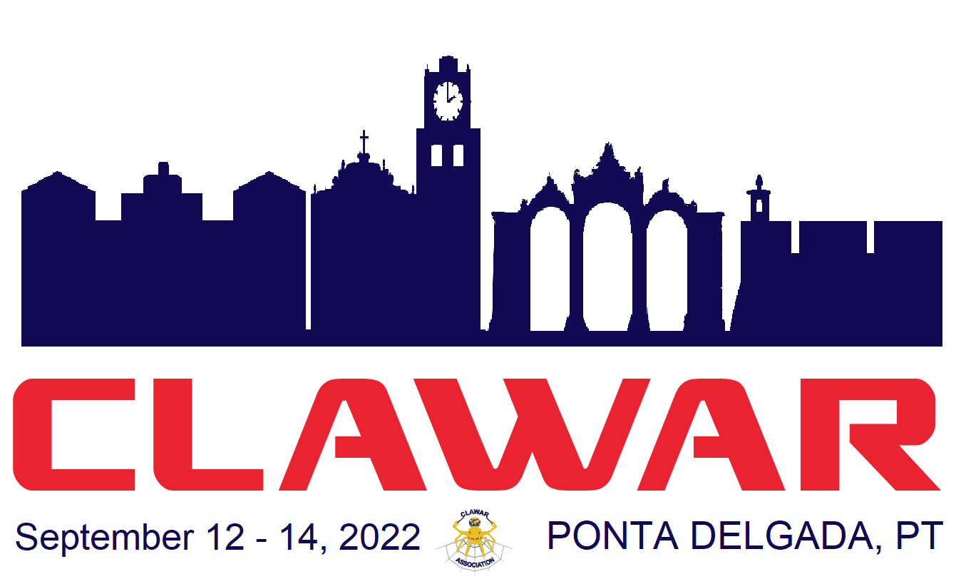 Attending CLAWAR 2022: The International Conference Series on Climbing and Walking Robots and the Support Technologies for Mobile Machines.