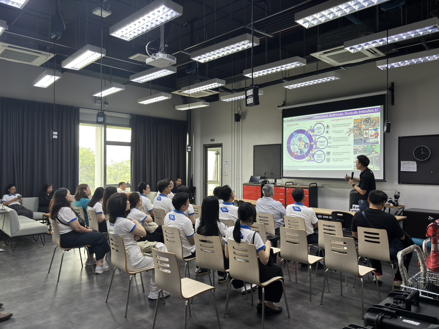 WHA Group Visit Robotics Laboratory at IST, VISTEC